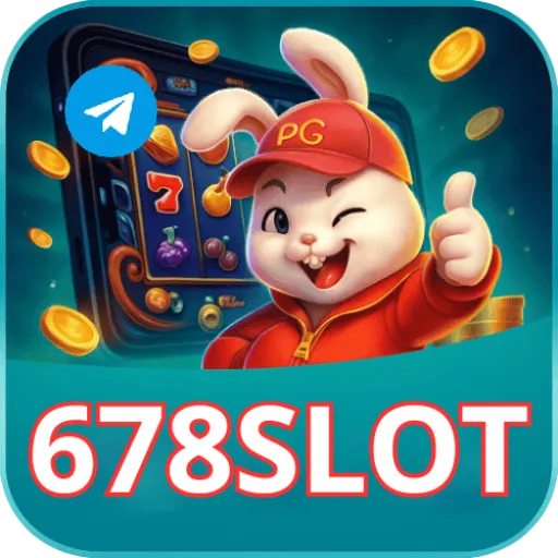 Imagem promovendo o canal oficial da 678slot no Telegram